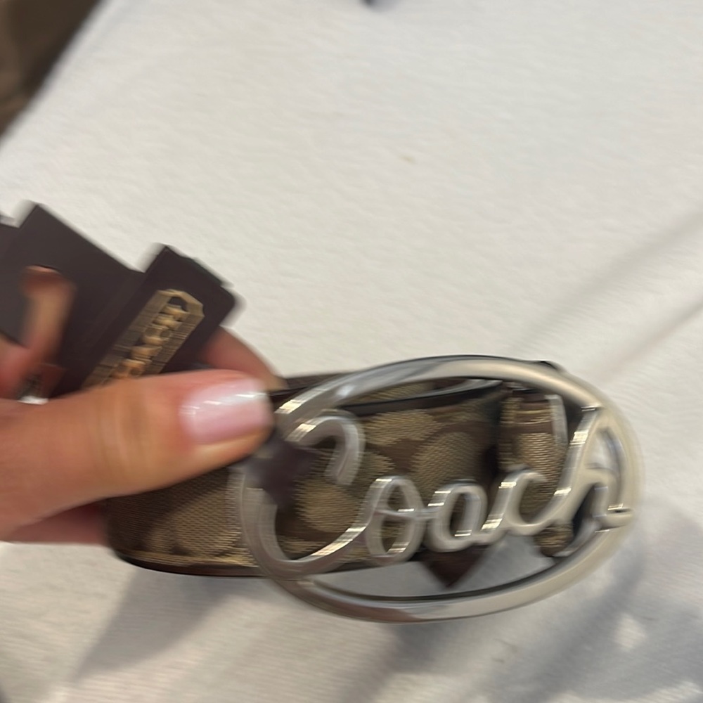brand new coach belt